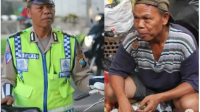 Polantas Ini Viral Karena Pilih Jadi Pemulung Ketimbang Terima Suap