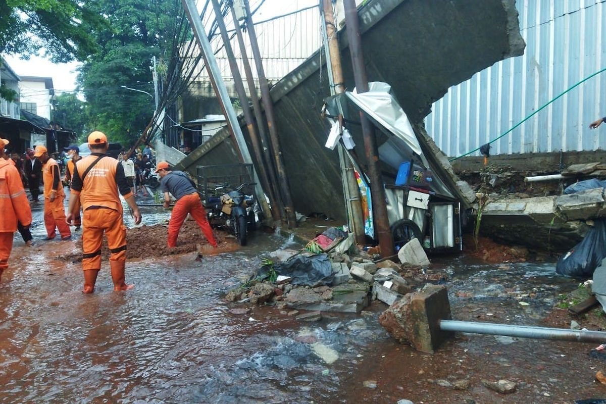 Update Terbaru Tanggul Jebol di Jakarta Selatan: Proses Rekonstruksi Sudah Dimulai