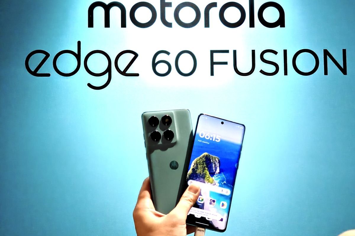 Motorola Edge 60 Fusion Resmi Rilis di Indonesia: Cek Spesifikasi dan Harganya