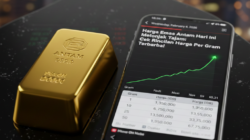 Harga Emas Antam Hari Ini Melonjak Tajam: Cek Rincian Harga Per Gram Terbaru!