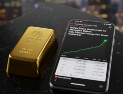 Harga Emas Antam Hari Ini Melonjak Tajam: Cek Rincian Harga Per Gram Terbaru!