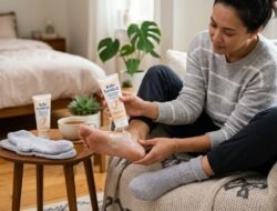 Cara Mengatasi Masalah Kaki Pecah-pecah Dengan Menggunakan Krim Pelembab Dan Kaus Kaki