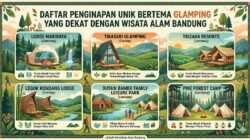 Daftar Penginapan Unik Bertema Glamping Yang Dekat Dengan Wisata Alam Bandung