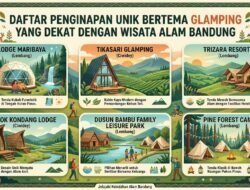 Daftar Penginapan Unik Bertema Glamping Yang Dekat Dengan Wisata Alam Bandung