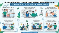 Tips Menghadapi Teman Yang Sering Meminjam Uang Tetapi Sangat Sulit Untuk Menagihnya